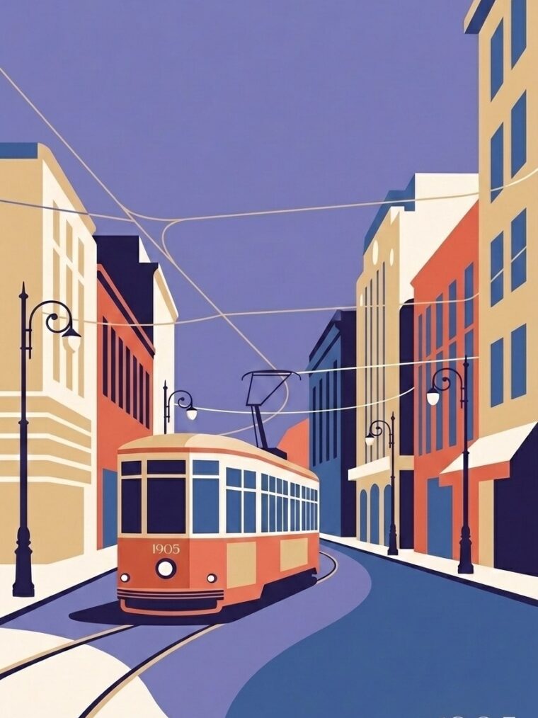 Tram 1905