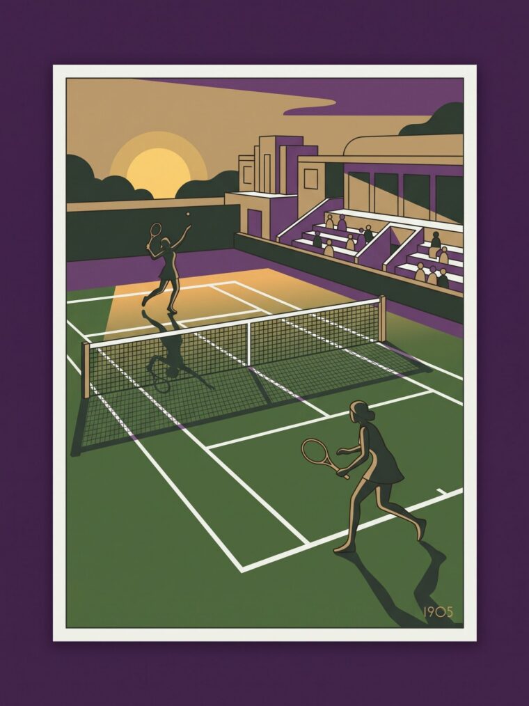 Atardecer en la Cancha — Un final dorado