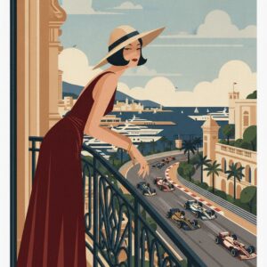Riviera Elegance: Racing Dreams — Community commission