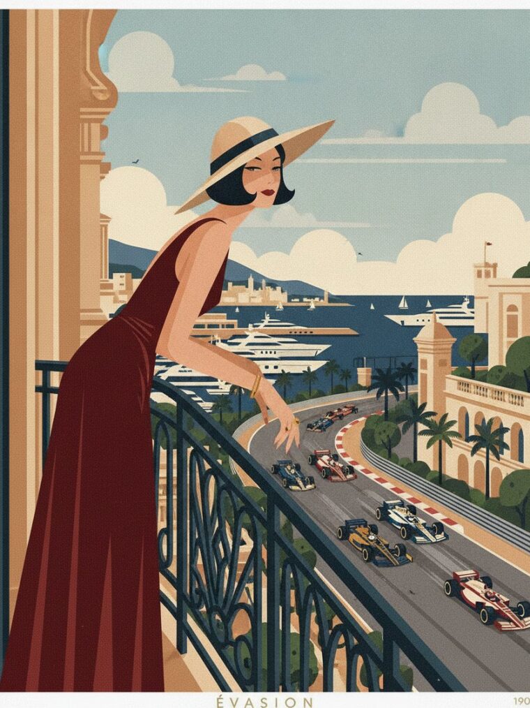 Riviera Elegance: Racing Dreams — Community commission