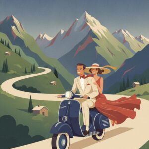 Alpine Riviera Romance — Community commission