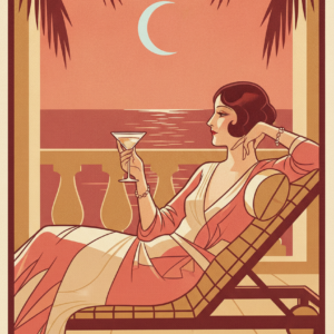Elegancia Nocturna — A Glimmer of Midnight Glamour
