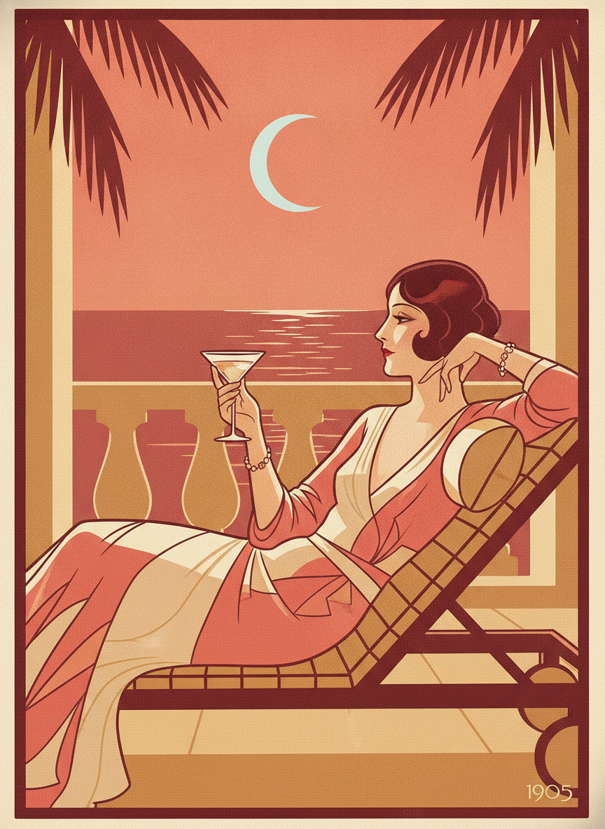 Elegancia Nocturna — A Glimmer of Midnight Glamour