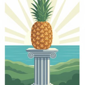 Piña Soleada — Tropical Crown by the Coast